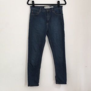 Free People high rise skinny jeans